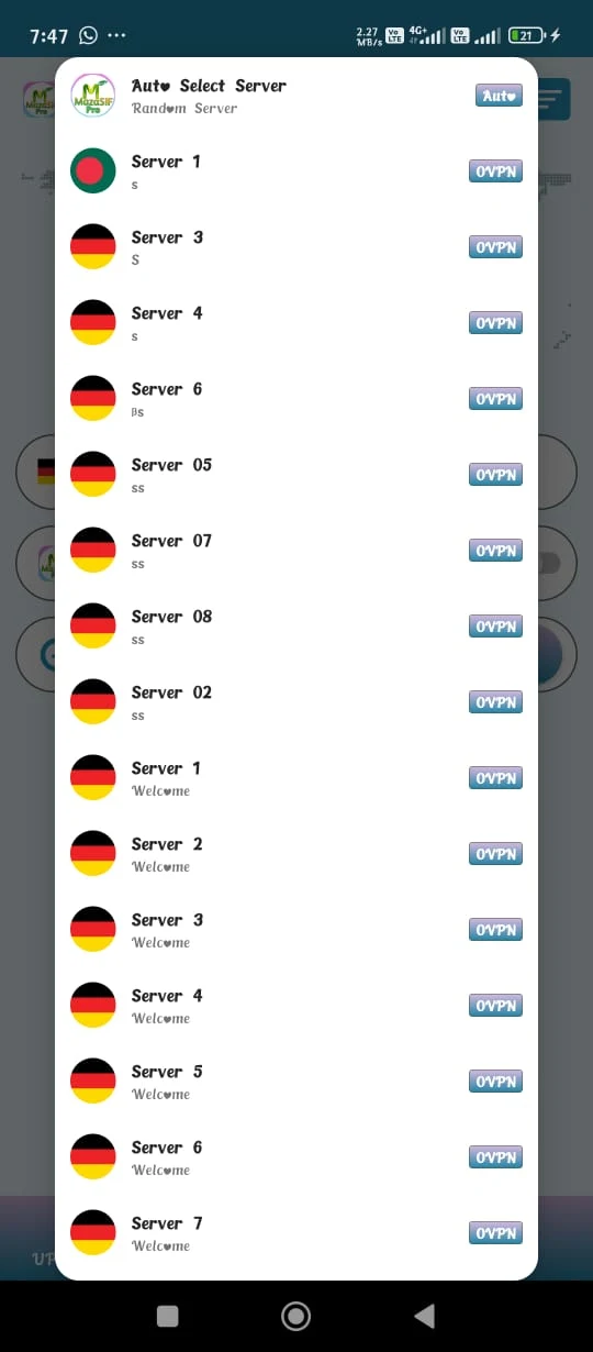 MazaSIF Pro - VoIP & VPN screenshot